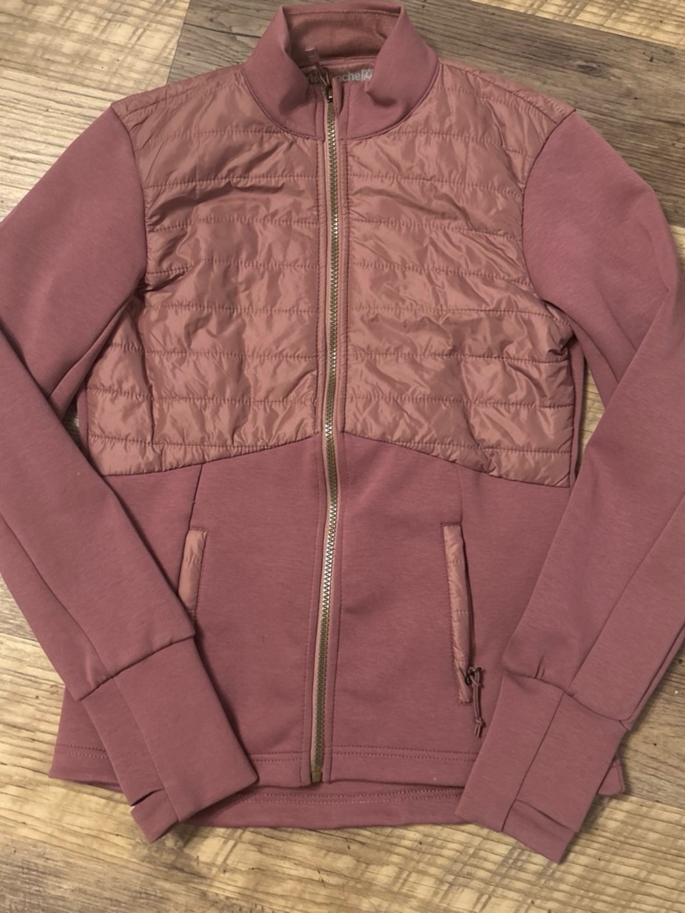 Avalanche Mauve Quilted Front Bomber Jacket